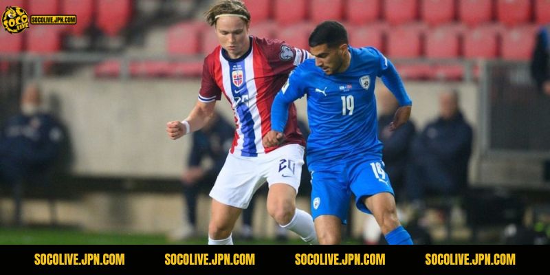 Na Uy đang áp đảo Israel với chất lượng và đẳng cấp về đội hình